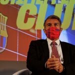 G-El precandidato a la presidencia del FC Barcelona Joan Laporta ha hablado sobre la independencia de Cataluña