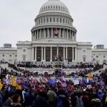 Los seguidores de Trump, al asalto del Capitolio