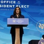 La vicepresidenta electa Kamala Harris