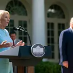 La exsecretaria de Educación de la Administración Trump Betsy DeVos