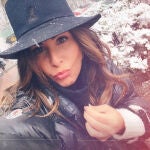 Nuria Roca y el día de nieve en Madrid.