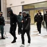 La llegada del Real Madrid a Pamplona para el partido contra Osasuna de La Liga