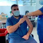 Juan Hidalgo, enfermero del Hospital Rey Juan Carlos de Móstoles