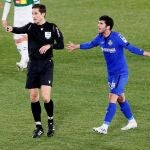 Carles Aleñá con el Getafe.