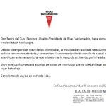 Justificante municipal para no acudir al trabajo por la nevada
