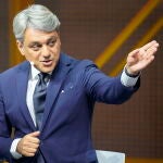 Frankfurt Main (Germany).- (FILE) - Then Seat CEO Luca de Meo gestures during the presentation of the Cupra Travascan during the IAA motor show in Frankfurt, Germany, 10 September 2019 (reissued 13 January 2021). Groupe Renault CEO Luca de Meo will present the French carmaker's strategic plans called 'Renaulution' at the group's headquarters on 14 January 2021. (Francia, Alemania) EFE/EPA/RONALD WITTEK *** Local Caption *** 55456747
