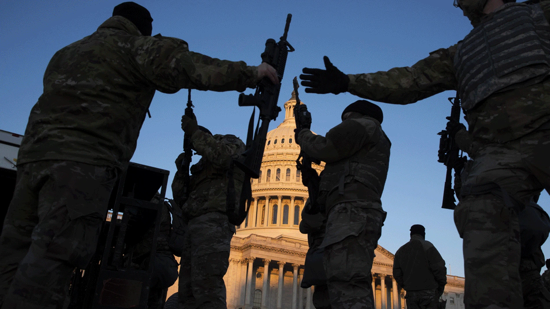 La Guardia Nacional toma el Capitolio en Washington