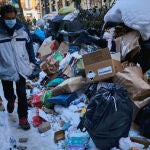 La nieve caída equivale a una fila entera de camiones desde Madrid a Bruselas.