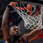 Cory Higgins fue el máximo anotador del Barça ante el Estrella Roja