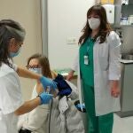 Vacunación en el Hospital de Burgos