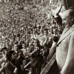 Los aficionados del barça aplauden a Franco en el Camp Nou