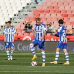John Guidetti con el Deportivo Alavés.