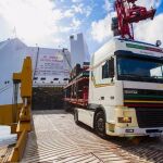 Veinte camiones inaugurarán el sábado la ruta marítima Cartagena-Tolón