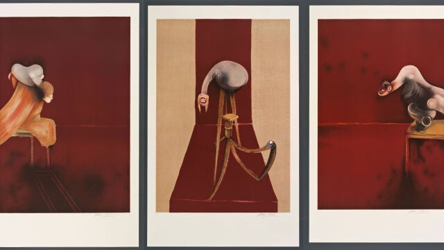 "tríptico (1944), de Francis Bacon