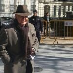 Marcelino Martín Blas, exjefe de Asuntos Internos, acude a la Audiencia Nacional en 2017 para declarar ante el juez por la "operación Kitchen"