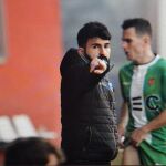 Guillermo Fernández Romo, durante un partido del Cornellà