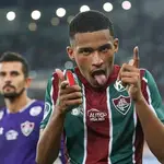 Marcos Paulo con el Fluminese.