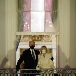 Biden y su esposa, en la Casa Blanca