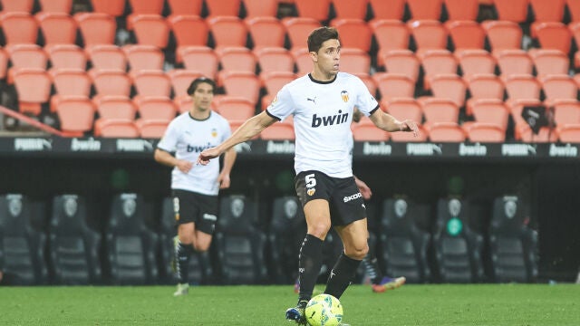 Gabriel Paulista con el Valencia.