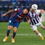  El Valladolid suma un punto ante el Levante en un partido loco