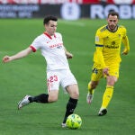 Oussama Idrissi con el Sevilla frente al Cádiz