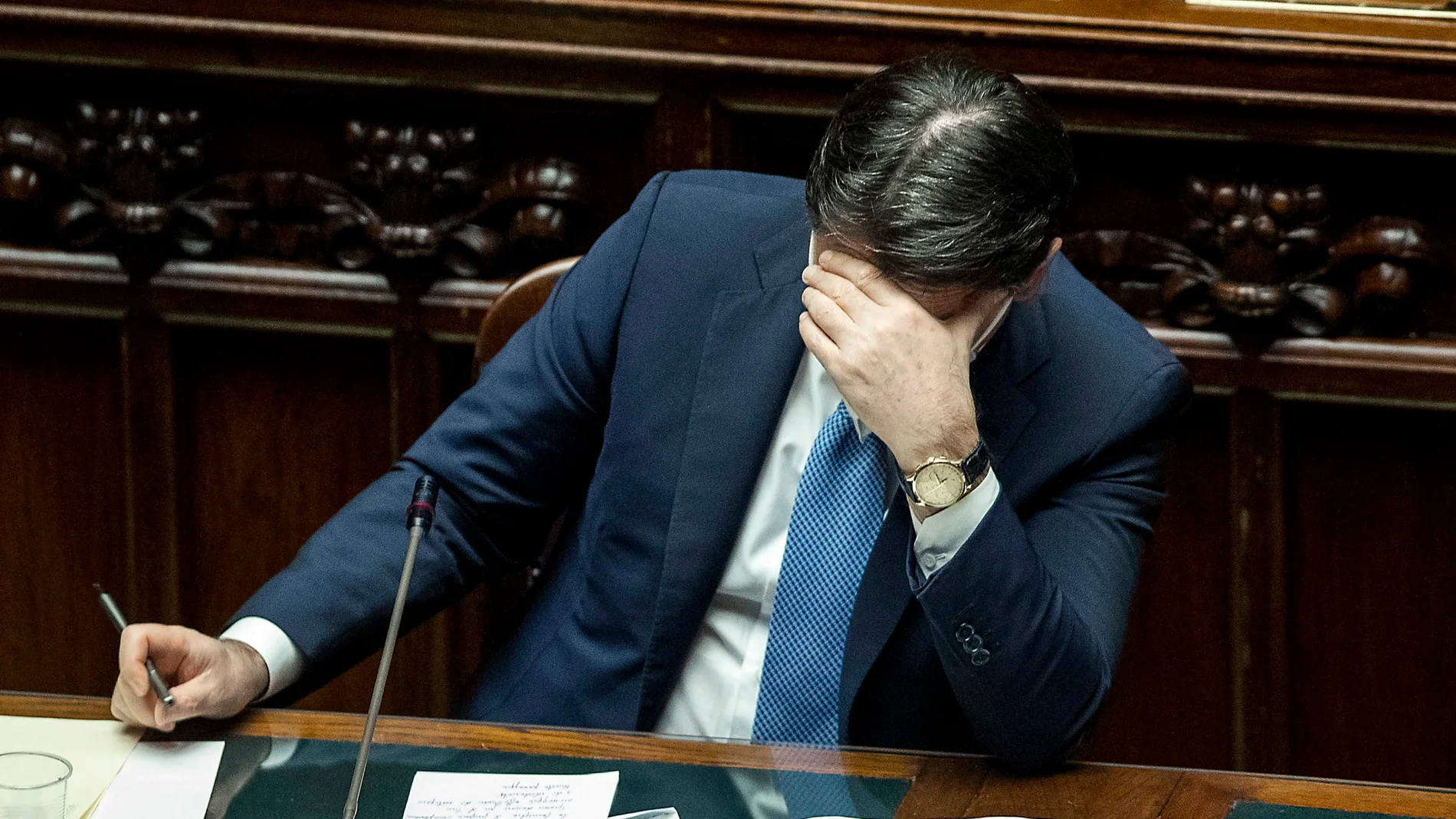 El primer ministro italiano, Giuseppe Conte
