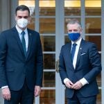 Reunion entre Pedro Sánchez e Iñigo Urkullu en La MoncloaIREKIA25/01/2021