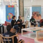 Ruth Beitia, en el acto en el que conoció a los deportistas con discapacidad intelectual de Fundación A LA PAR