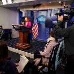 La portavoz de la Presidencia, Jen Psaki