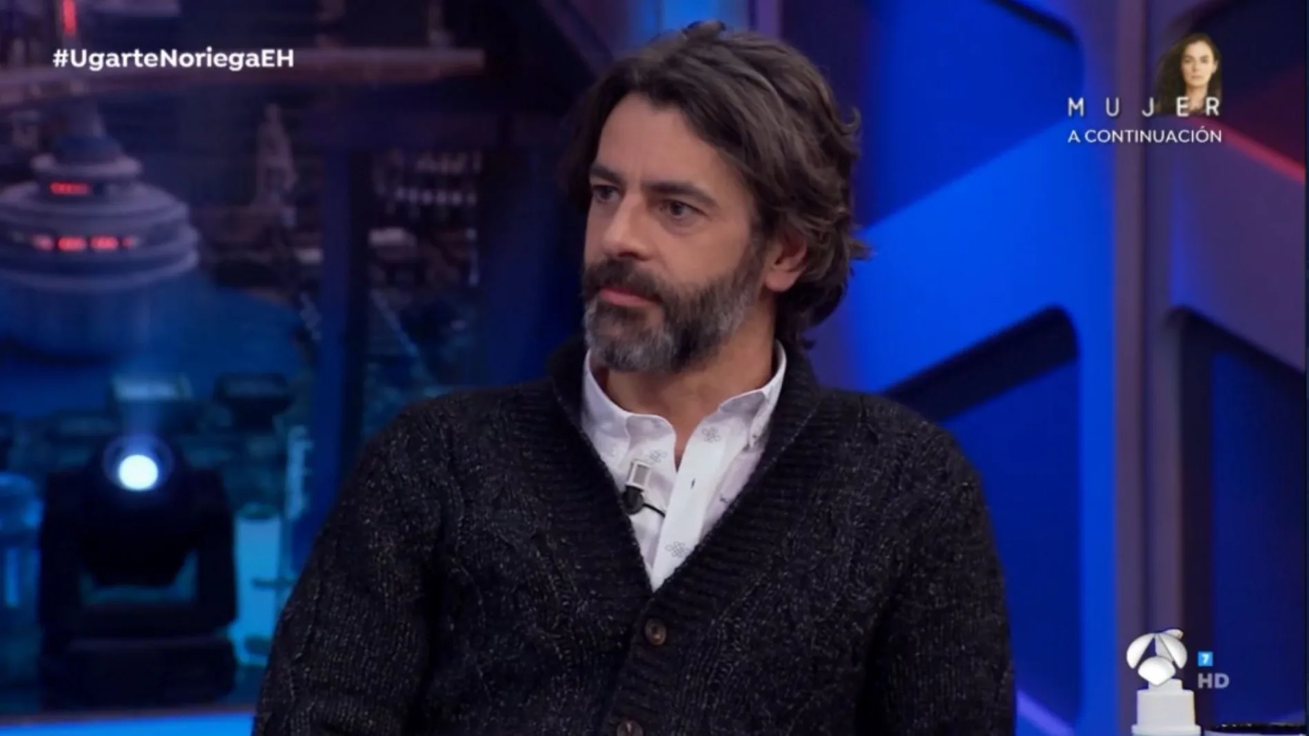 Eduardo Noriega, durante su participación en el programa de 'El Hormiguero' de ayer
