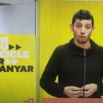 El número cuatro de la CUP a las elecciones y portavoz de Alerta Solidària, Xavier Pellicer.