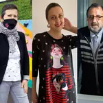 Iride, Silvia y Marcos. Fotos de Jesús G. Feria y cedidas