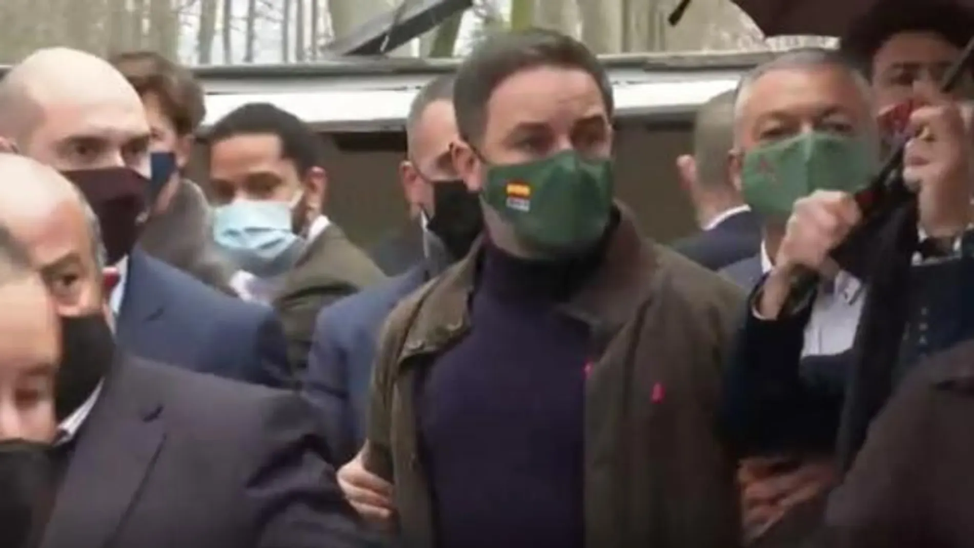 Abascal culpó al Gobierno y a la Generalitat del conato de agresión