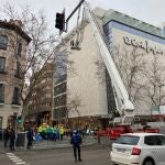 Desalojado el Corte Inglés de la calle Serrano