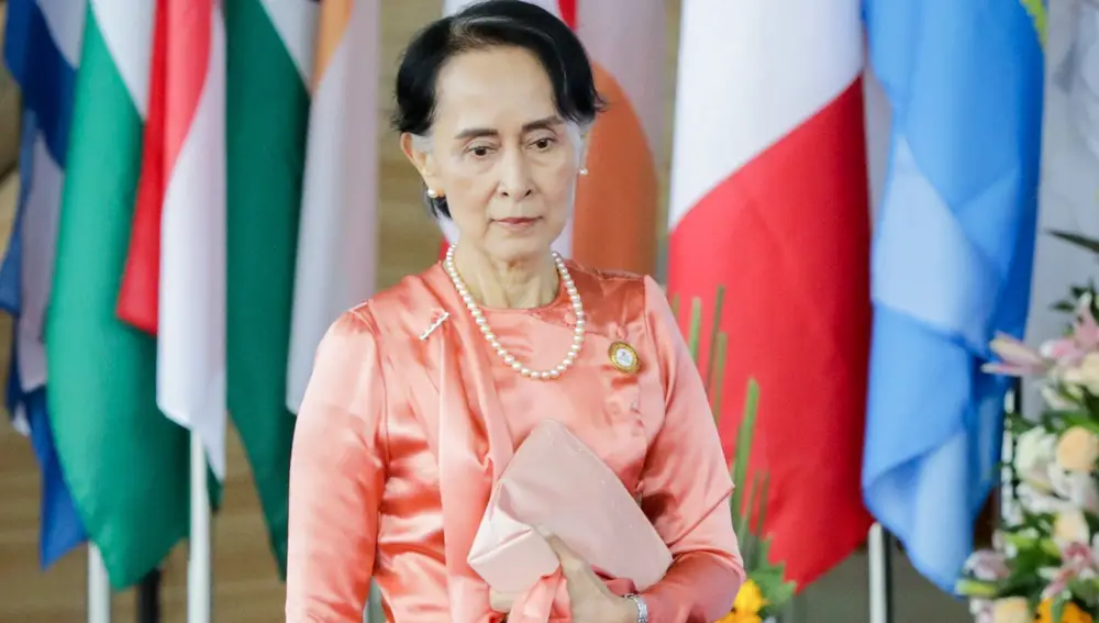 Aung San Suu Kyi, en 2017