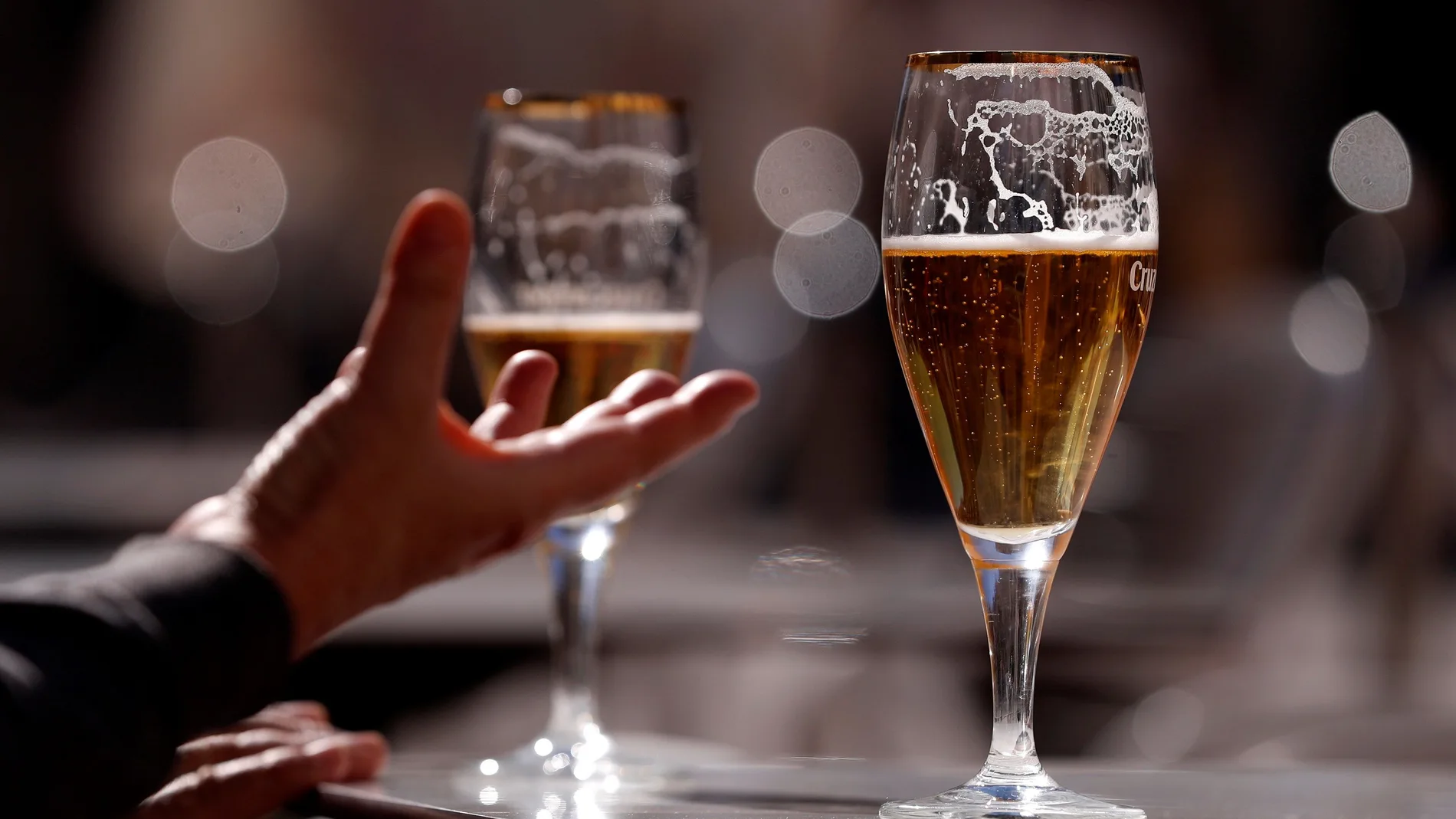 Copas de cerveza