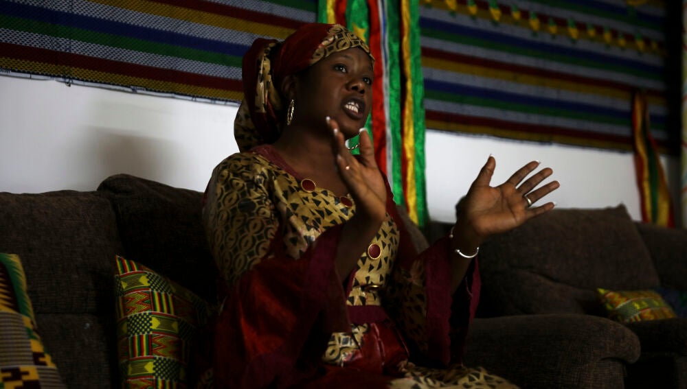 Dialla Diarra, es la presidenta y fundadora de "Legki Yakaru"@Cipriano Pastrano