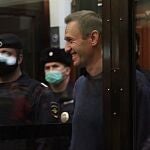 Captura de imagen de TV del líder opositor ruso, Alexéi Navalni (2d)