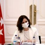 La presidenta de la Comunidad de Madrid, Isabel Díaz Ayuso