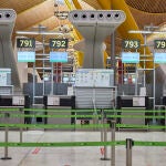 Interior de la terminal T4 del Aeropuerto Adolfo Suárez Madrid-Barajas