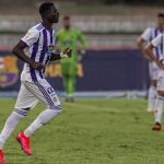 Stiven Plaza con el Real Valladolid