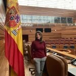 La procuradora por Valladolid Fátima Pinacho sustituirá a Jesús García-Conde como representante de Vox en el Parlamento regional.VOX04/02/2021