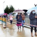 Cribado masivo en Paredes de Nava (Palencia)Cribado masivo de test de antígenos en polideportivo de la localidad de Paredes de Nava