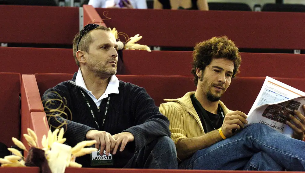 Miguel Bosé y Nacho Palau en una imagen de archivo