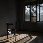 Una de las habitaciones de la casa Vicente Aleixandre, en Madrid