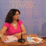 María Inmaculada Lucas Baraja, concejal de Servicios Sociales de Zamora