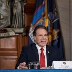 El gobernador de Nueva York, el demócrata Andrew Cuomo brilló durante la pandemia