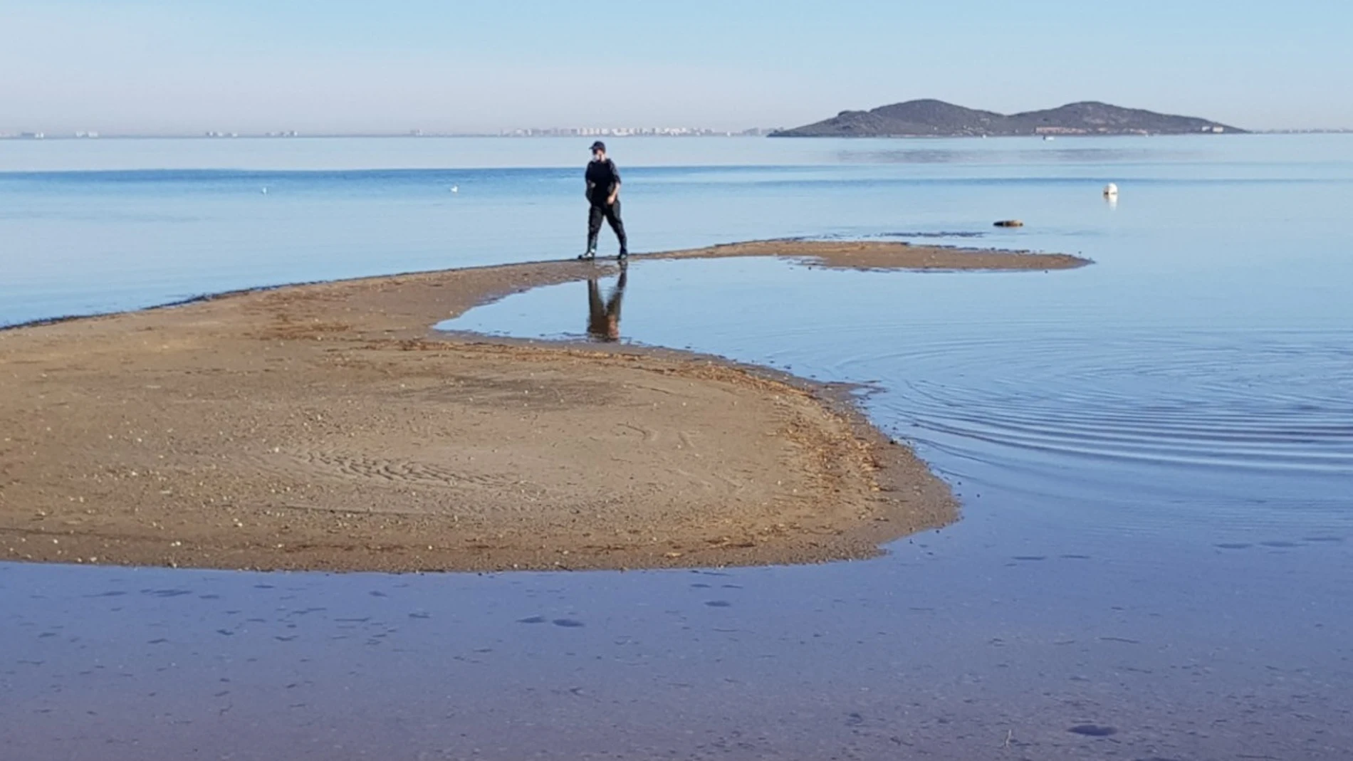 Fangos en el Mar Menor