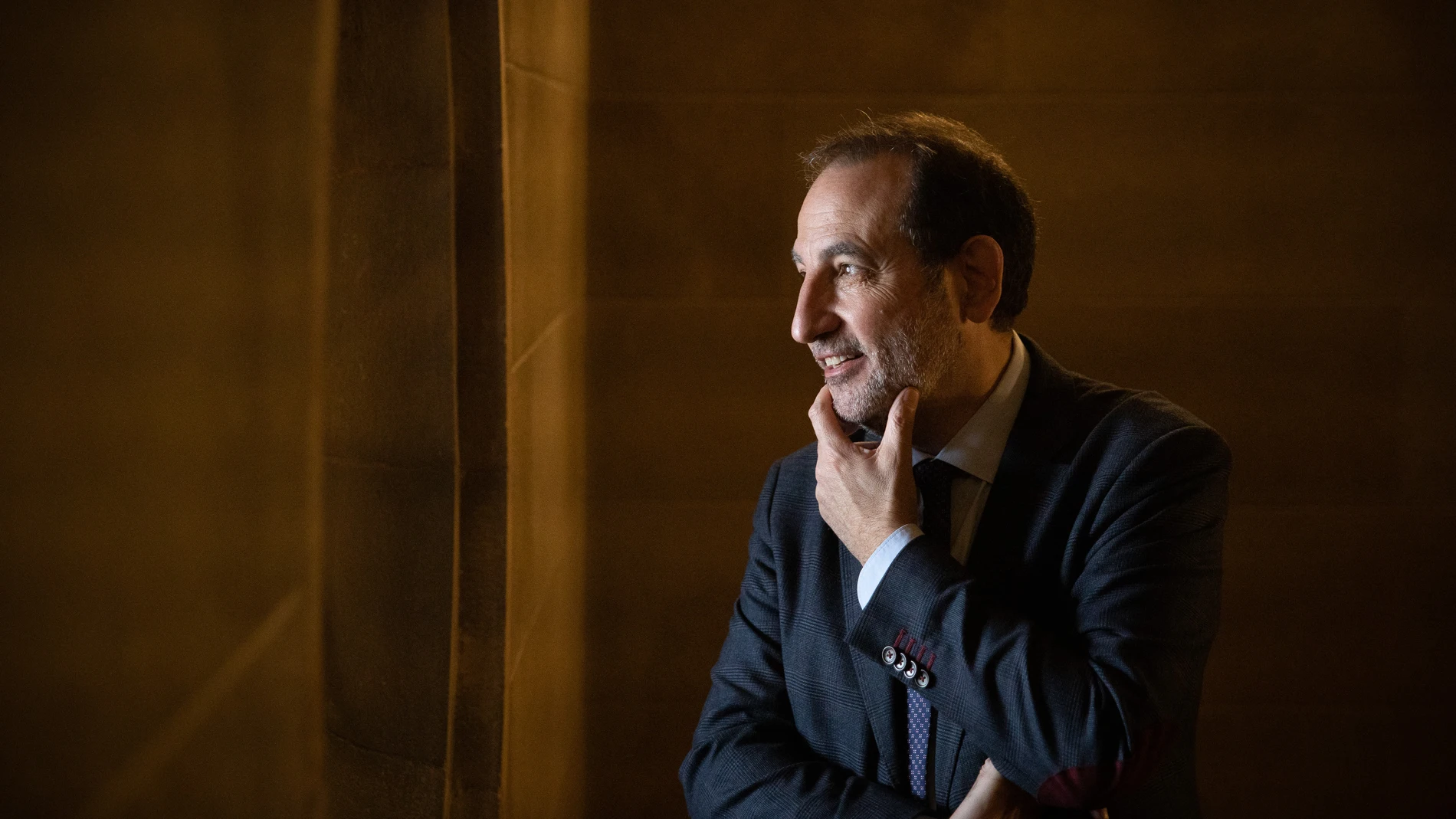 Ramon Espadaler hoy diputado del grupo PSC-Units, en una entrevista con este diario