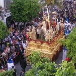 Paso de Semana Santa en Jerez